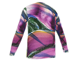 PURPLE POEM SLIM SHIRT