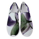 PURPLE BRUSHSTROKE SNEAKERS