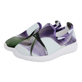 PURPLE BRUSHSTROKE SNEAKERS