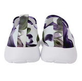 PURPLE BRUSHSTROKE SNEAKERS