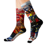 ANGST SCRIBBLE SOCKS