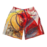 ANGST SCRIBBLE UNISEX Athletic Shorts