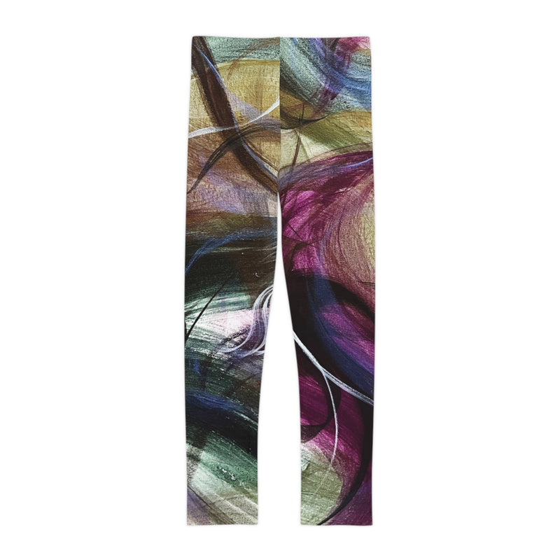 Purple Swoon Kids Leggings