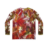 Scorched Desire Scorched Embers Long-Sleeve V-neck Shirt