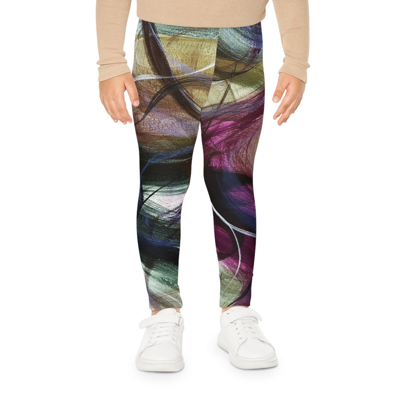 Purple Swoon Kids Leggings