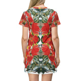 Morpheme Blazes Tropical T‑Shirt Dress