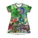 Scribblecore T-Shirt Dress