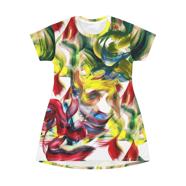 Morpheme Botanical T-Shirt Dress