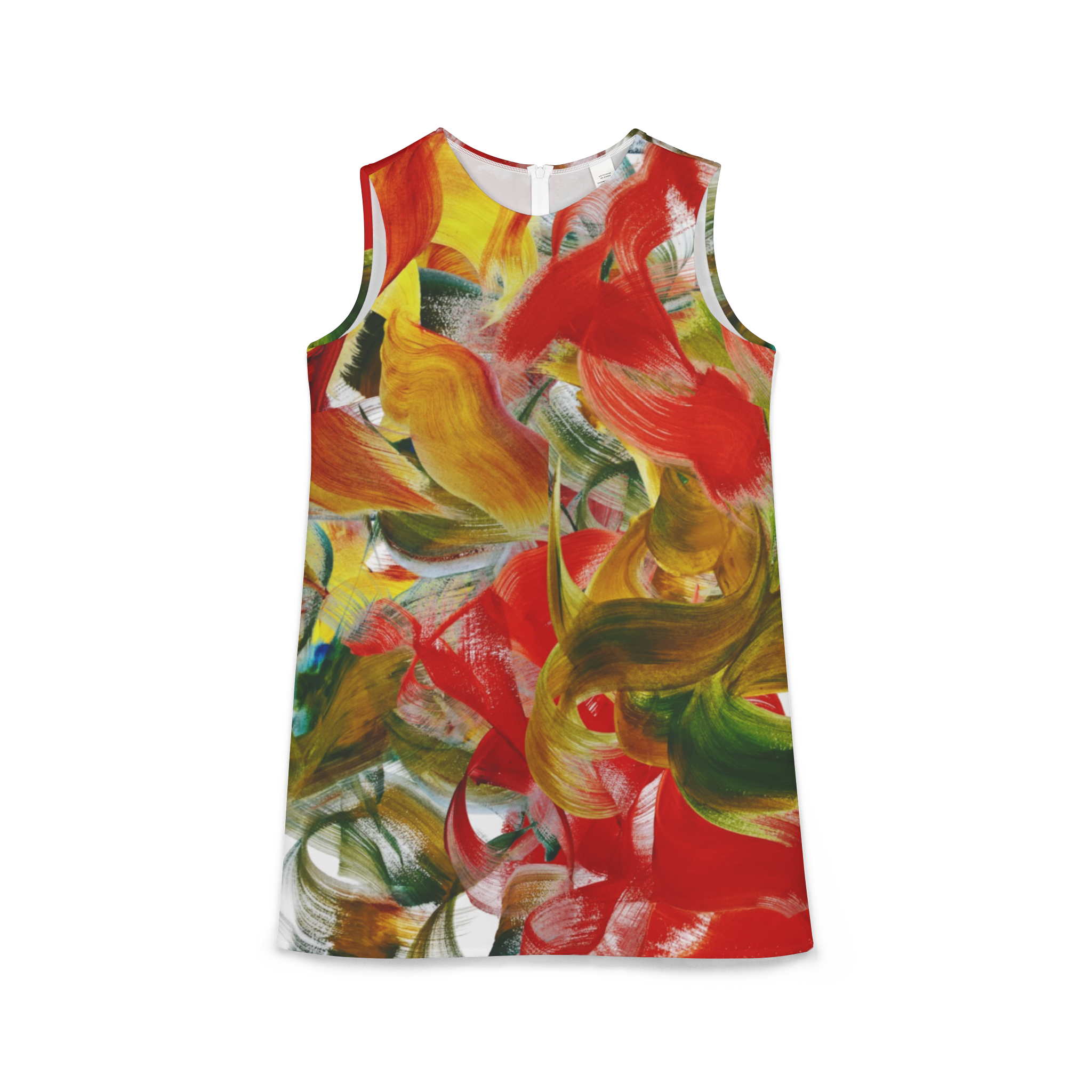 Morpheme Balance Flames Sleeveless Dress