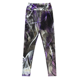 Purple Inkstream Leggings