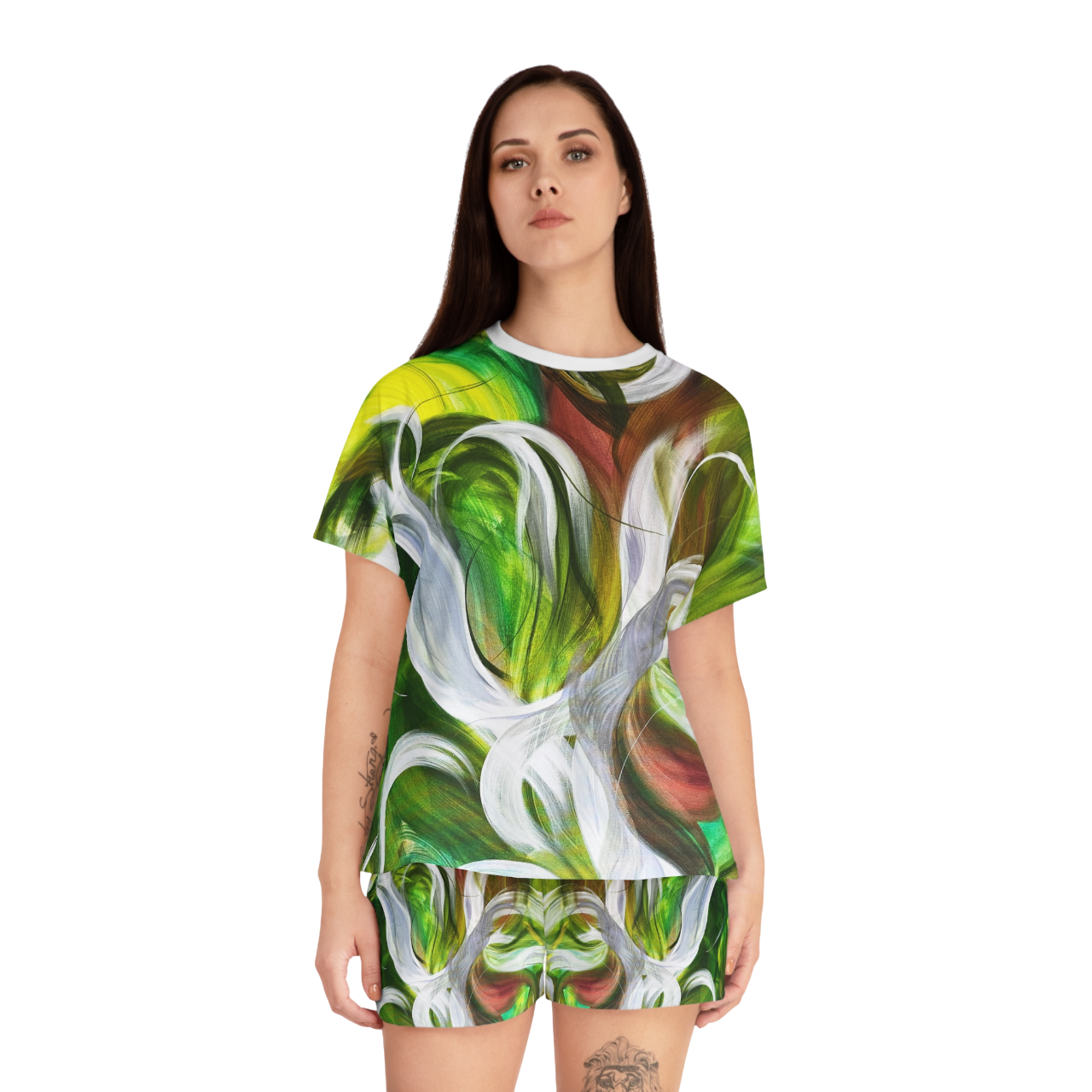 Green Swoon Lounge set