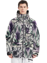 Purple Thorns Ski Jacket