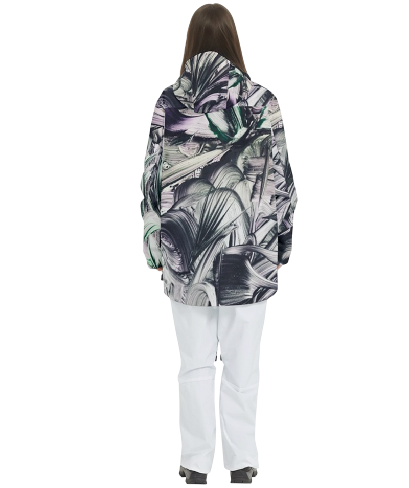 Purple Thorns Ski Jacket