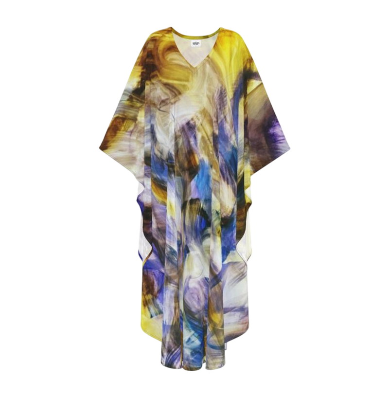 Ultraviolet Flame Kaftan