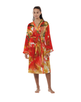Immolation Satin Robe