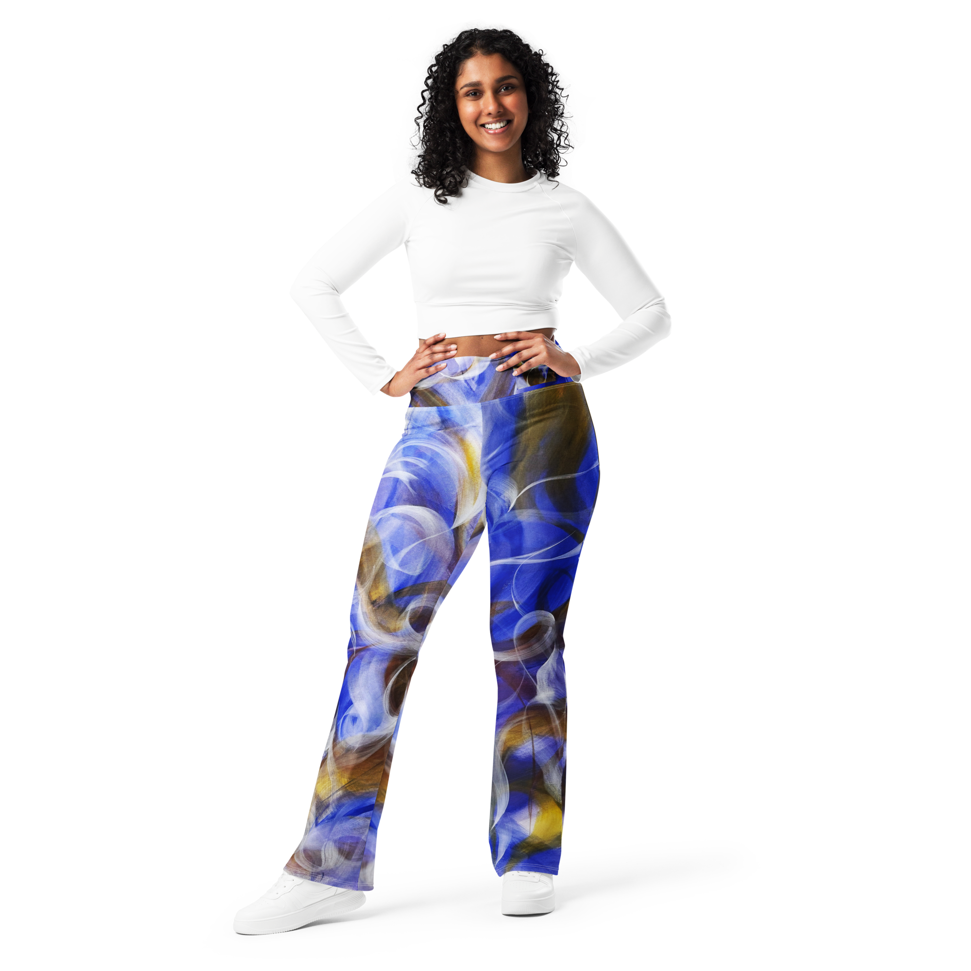 Morpheme Echolalia Flare Leggings