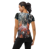 Andromeda Galaxy Women's Athletic T-shirt