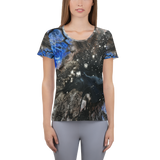 Andromeda Galaxy Women's Athletic T-shirt