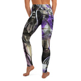 Purple Inkstream Leggings