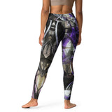 Purple Inkstream Leggings