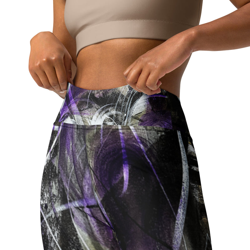 Purple Inkstream Leggings