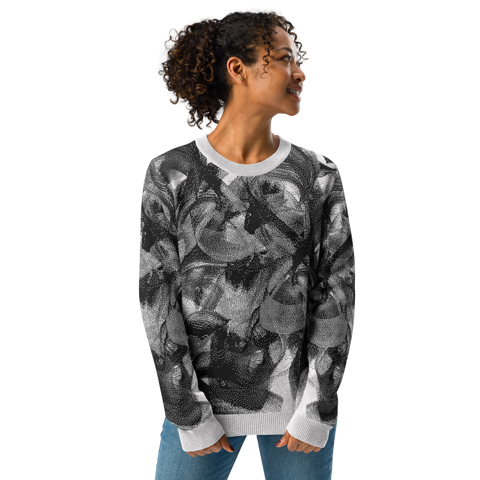 Morpheme Chaos Brushstroke Sweater