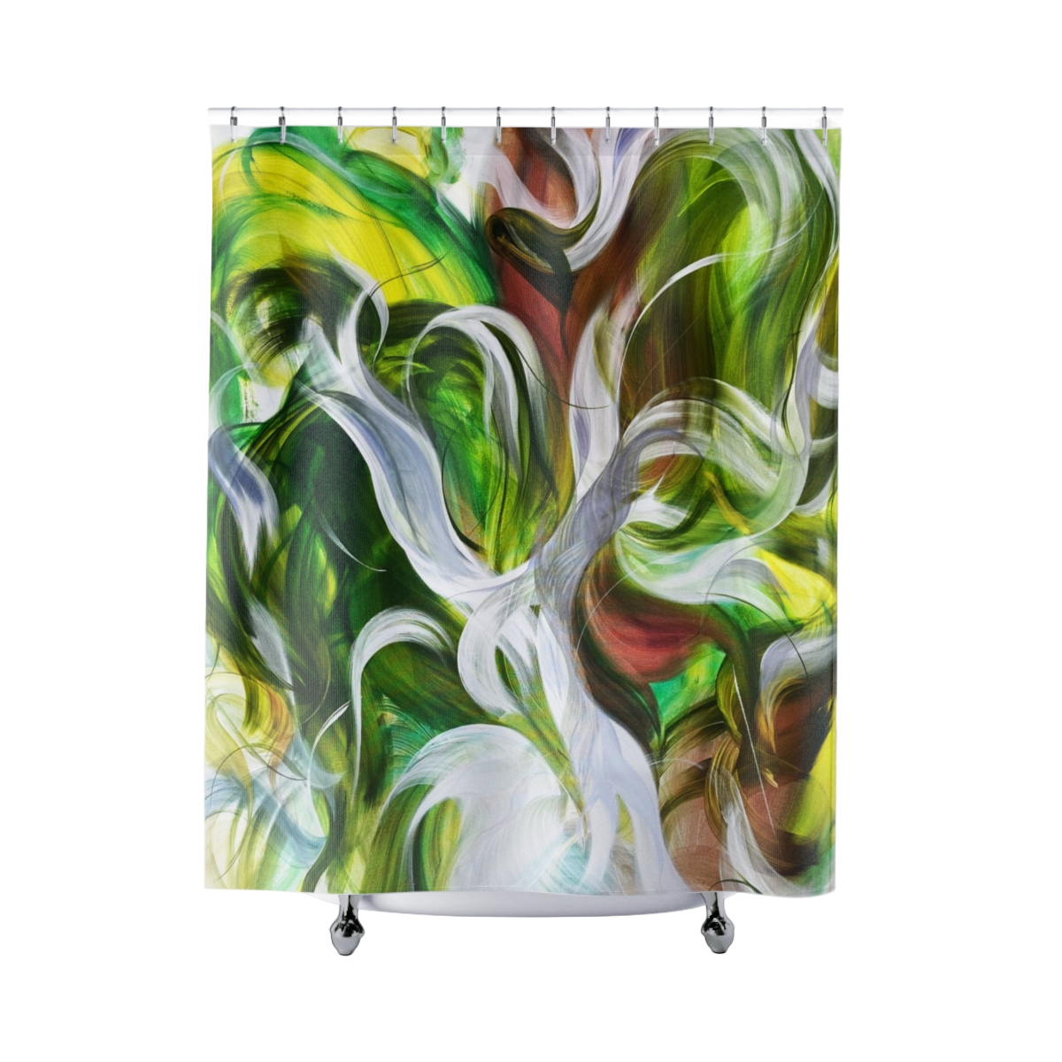 Time Dream Shower Curtains