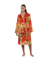Immolation II Satin Robe