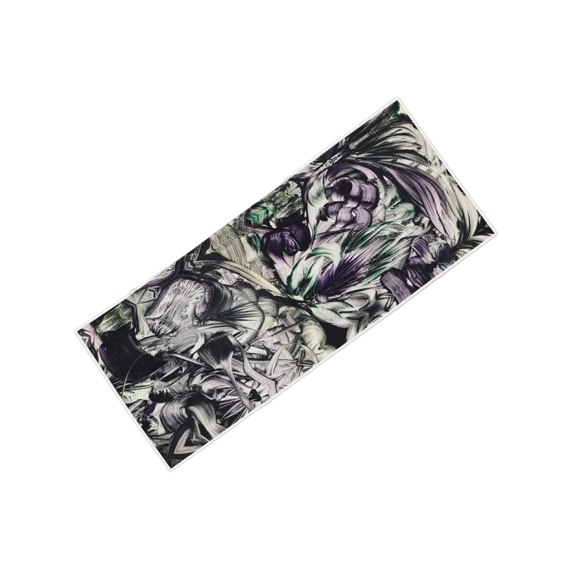 Purple Thorns Beach Towel