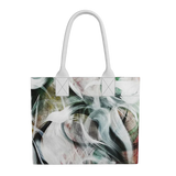 Cloudy Green Rivulet Tote