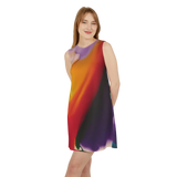 Majestic Sunset Classic Shift Dress