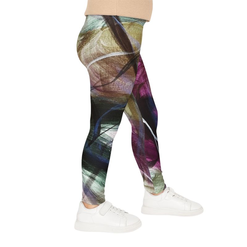 Purple Swoon Kids Leggings