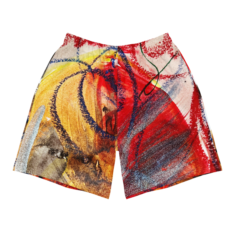 ANGST SCRIBBLE UNISEX Athletic Shorts